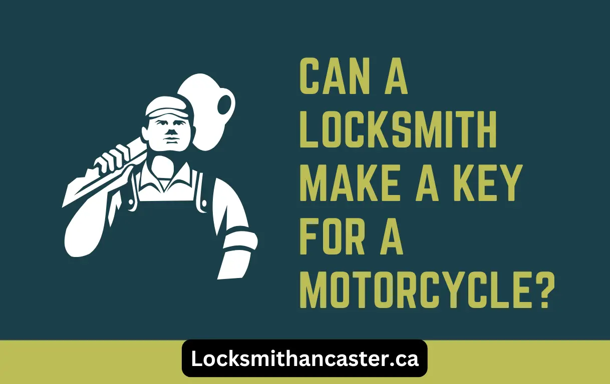 Can A Locksmith Make A Key For A Motorcycle