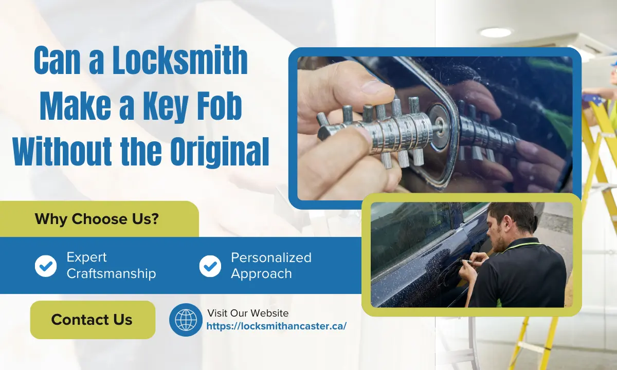 Can a Locksmith Make a Key Fob Without the Original